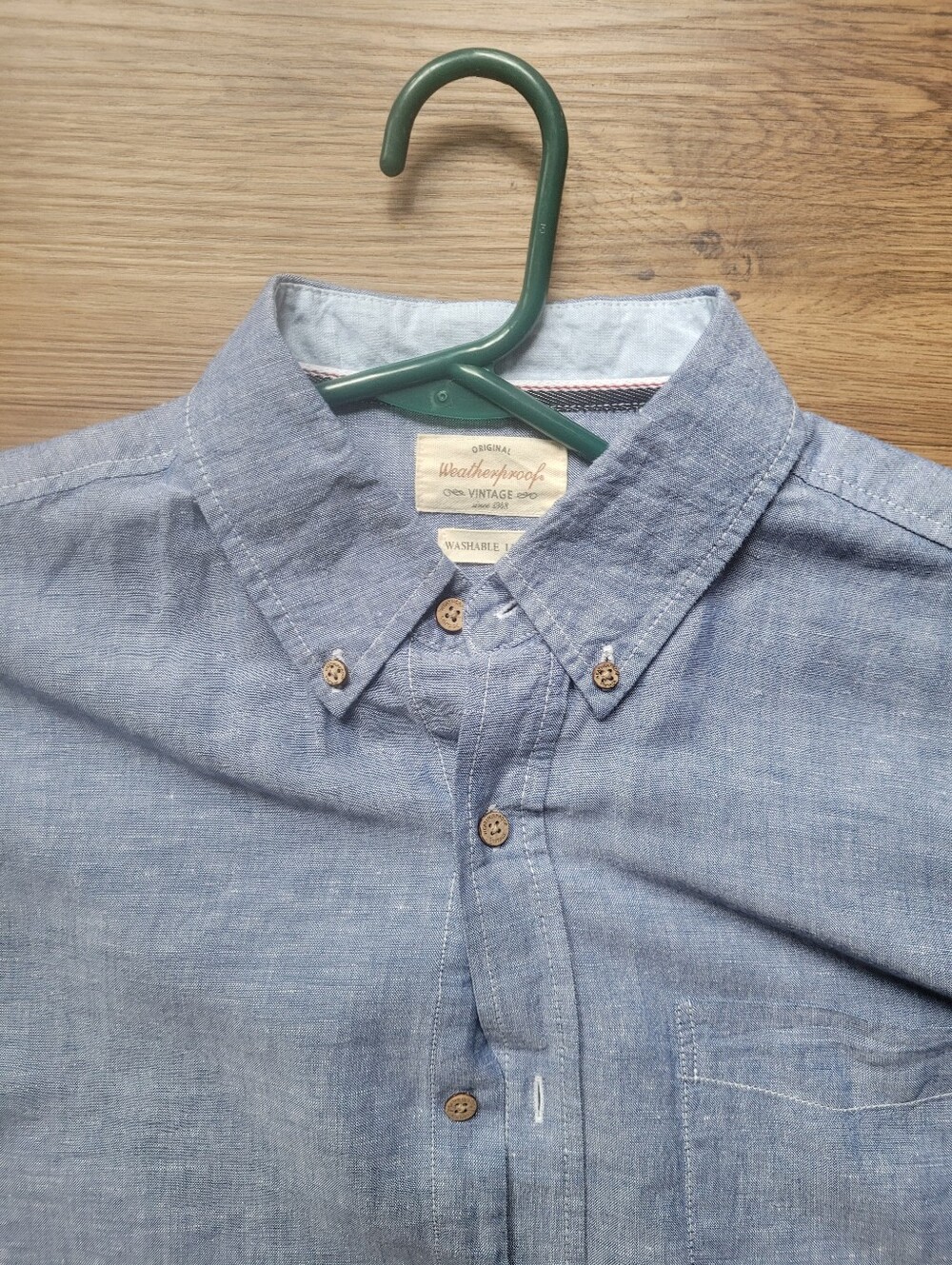 Weatherproof Chambray Mens Shirt Nwot